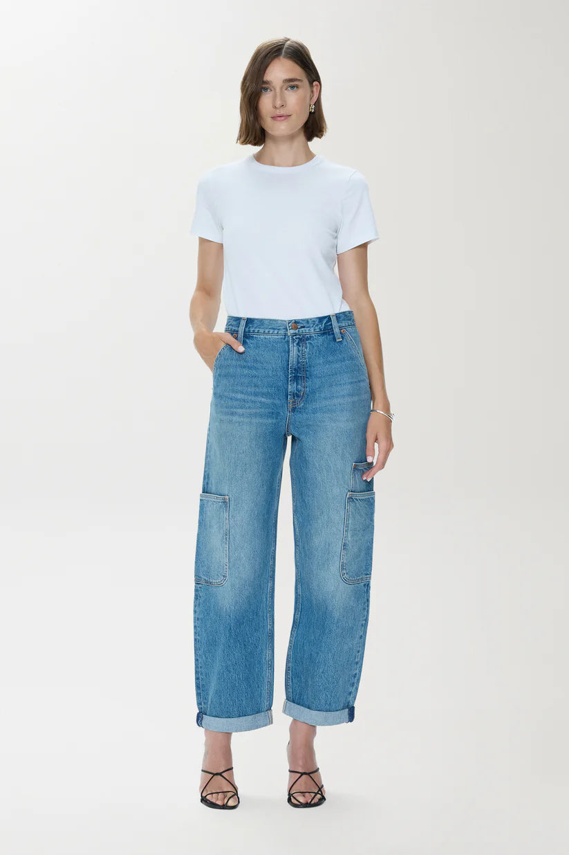 Pistola Sonny High Rise Barrel Jean