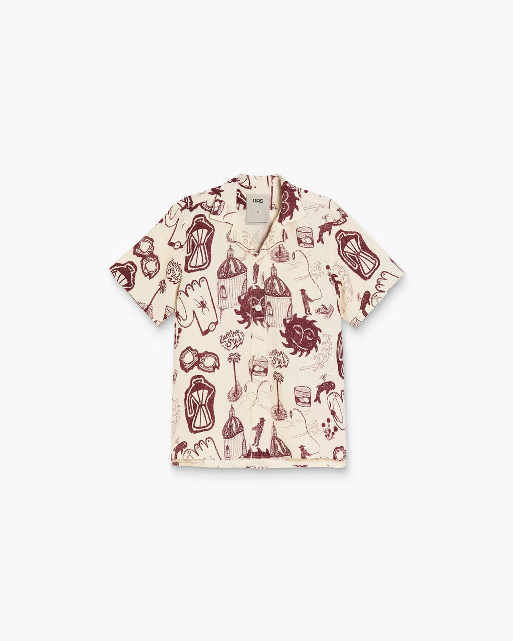 OAS Cantina Cuba Linen Shirt