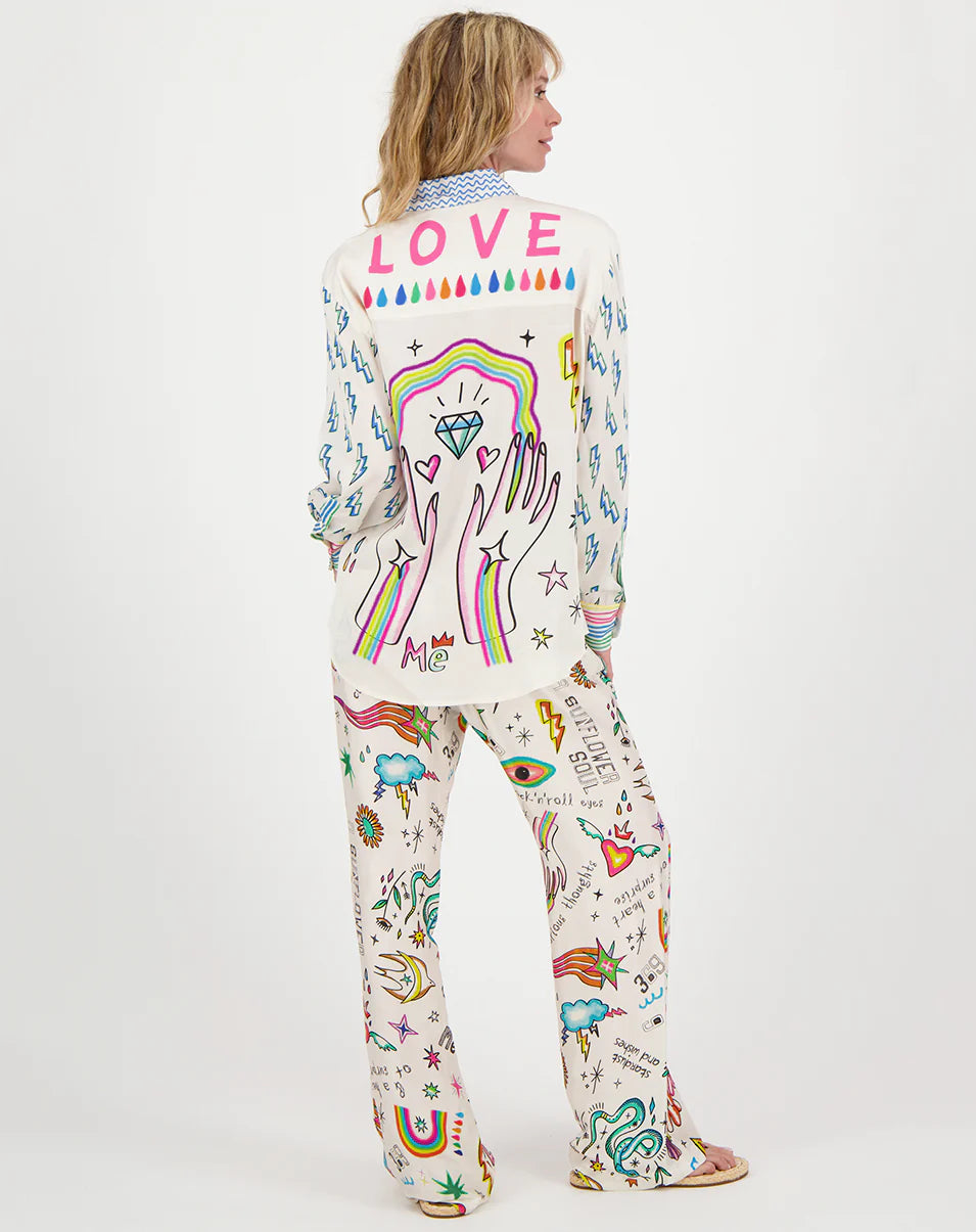 Me369 Isabel Enlightenment Printed Shirt
