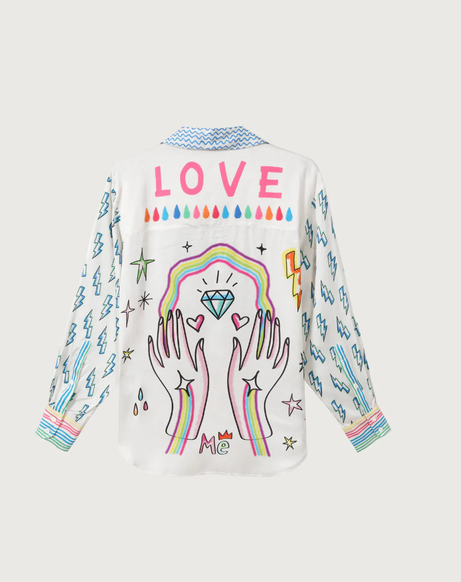 Me369 Isabel Enlightenment Printed Shirt