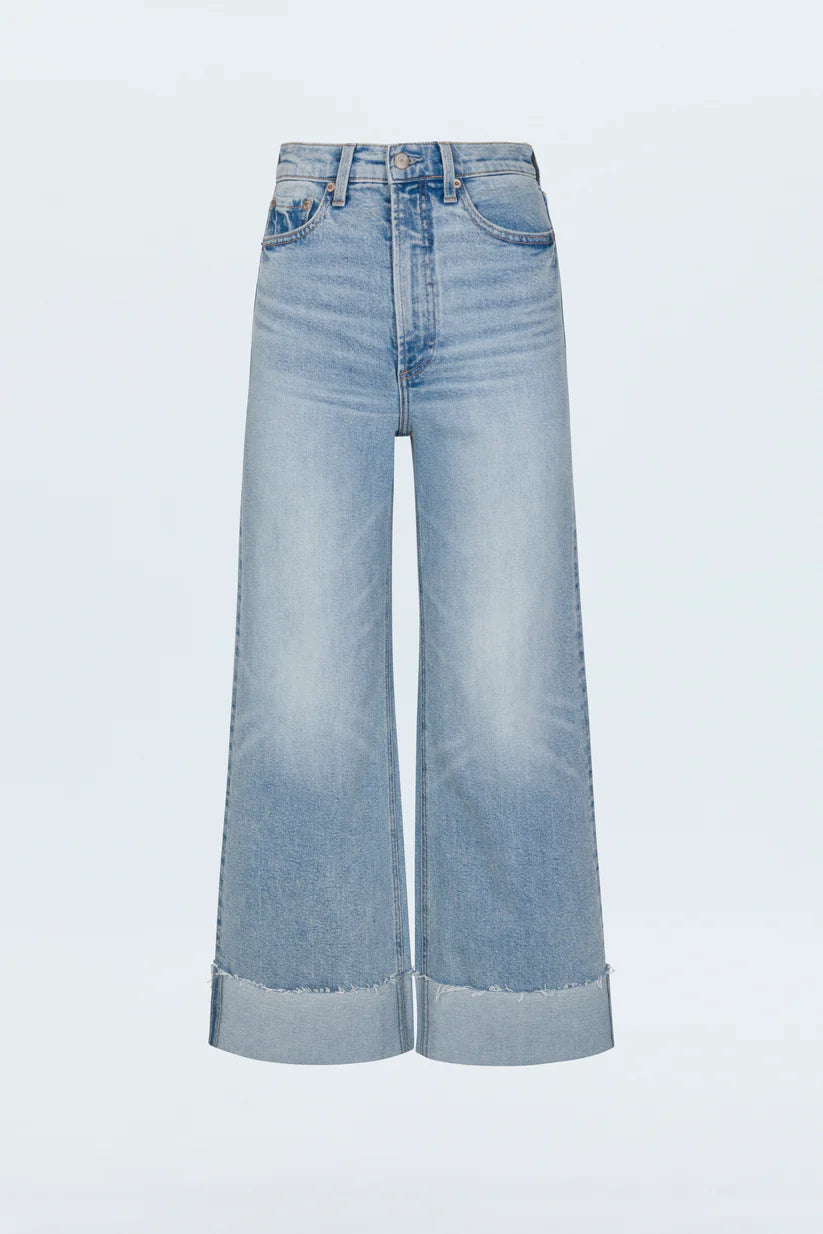 Pistola Lana Crop Cuffed High Rise Ultra Wide Leg Crop