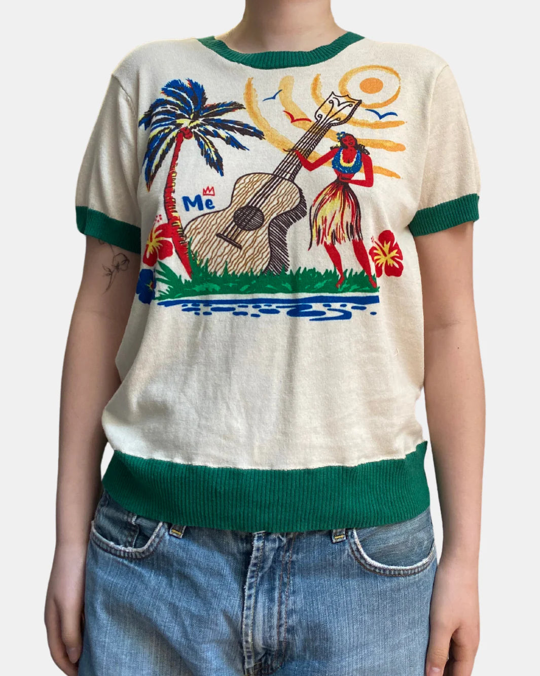 ME369 Nora Knit Guitar Shirt