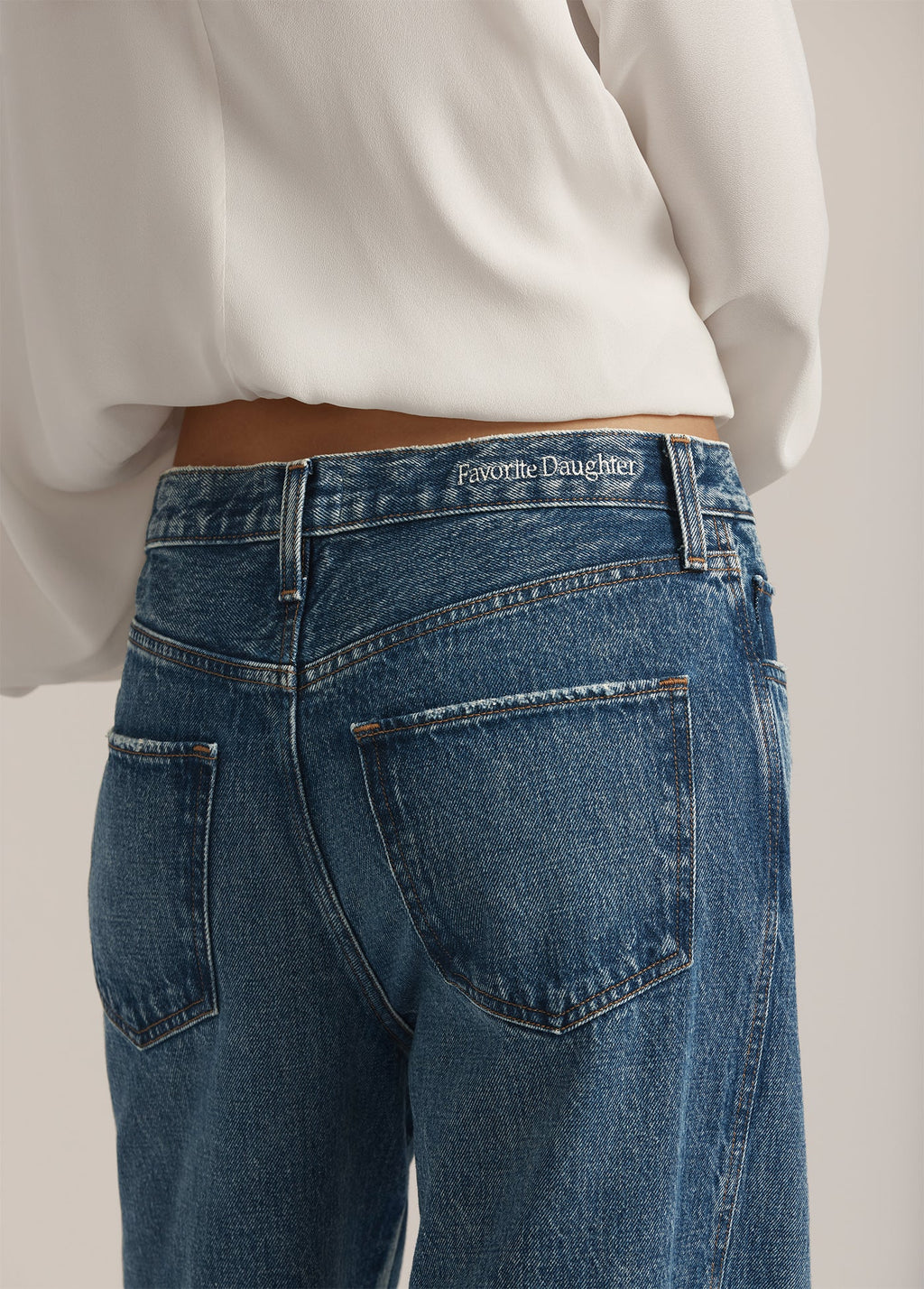 Favorite Daughter The Ollie Low Rise Ultimate Baggy Wide Leg Jean