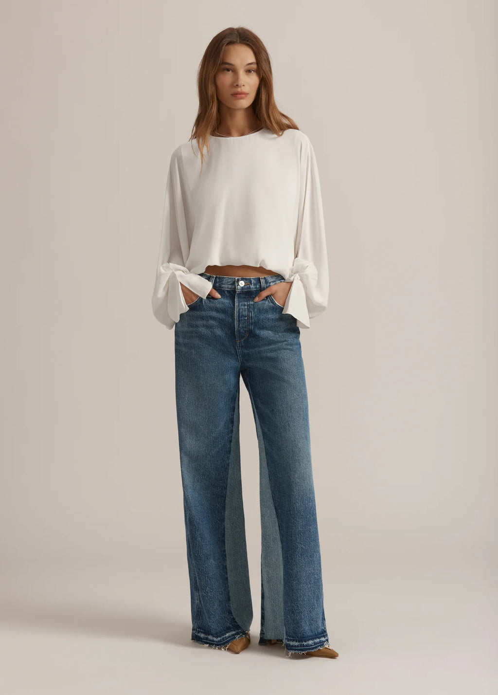Favorite Daughter The Ollie Low Rise Ultimate Baggy Wide Leg Jean