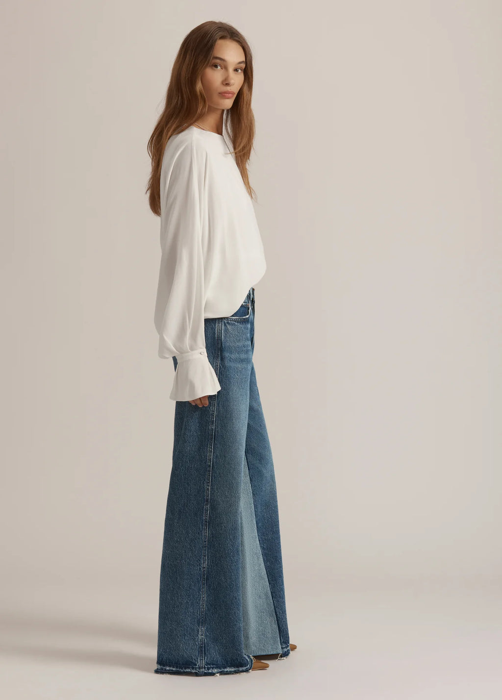 Favorite Daughter The Ollie Low Rise Ultimate Baggy Wide Leg Jean