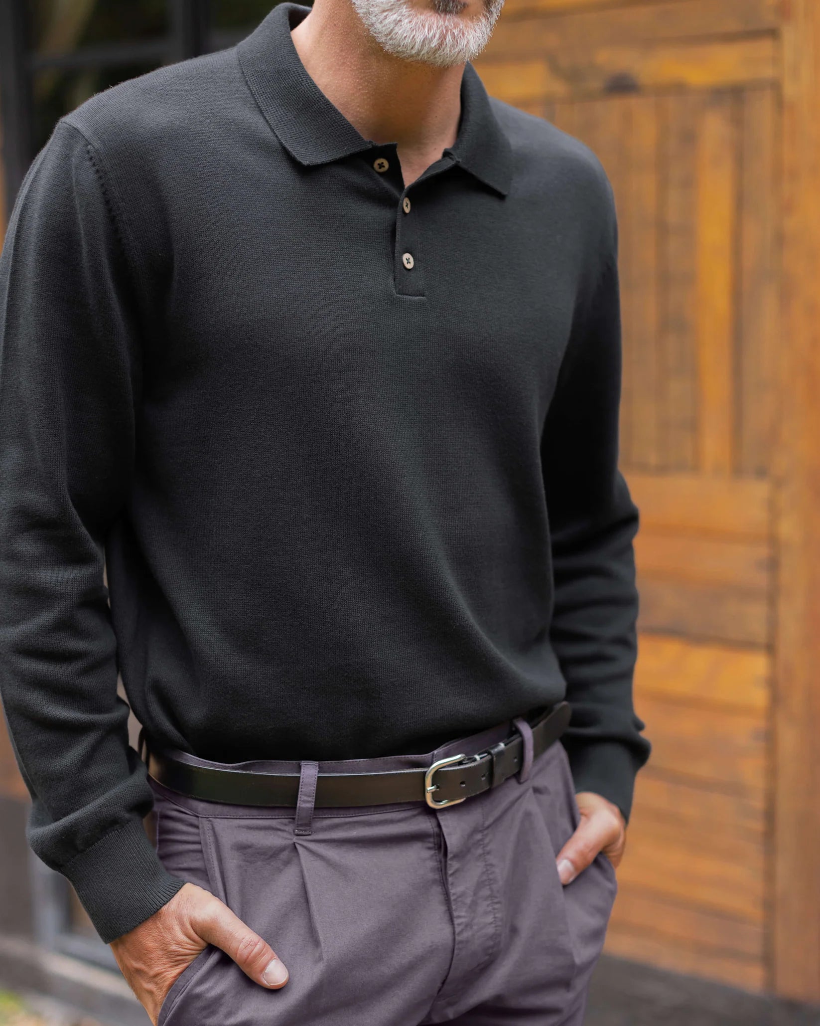 Alex Crane Feather Polo - Night