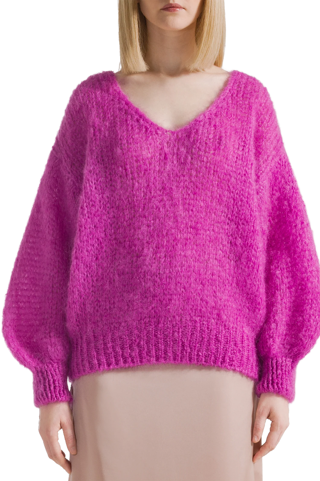 American Dreams Milana LS Mohair Knit