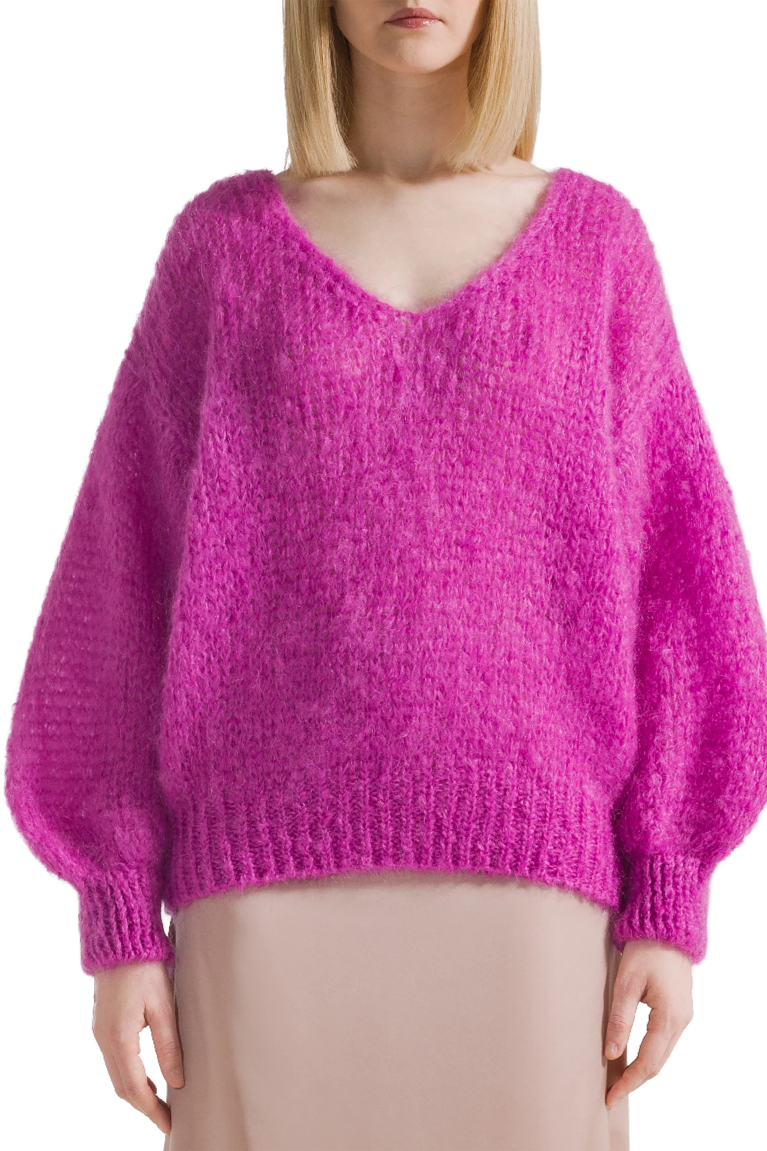 American Dreams Milana LS Mohair Knit