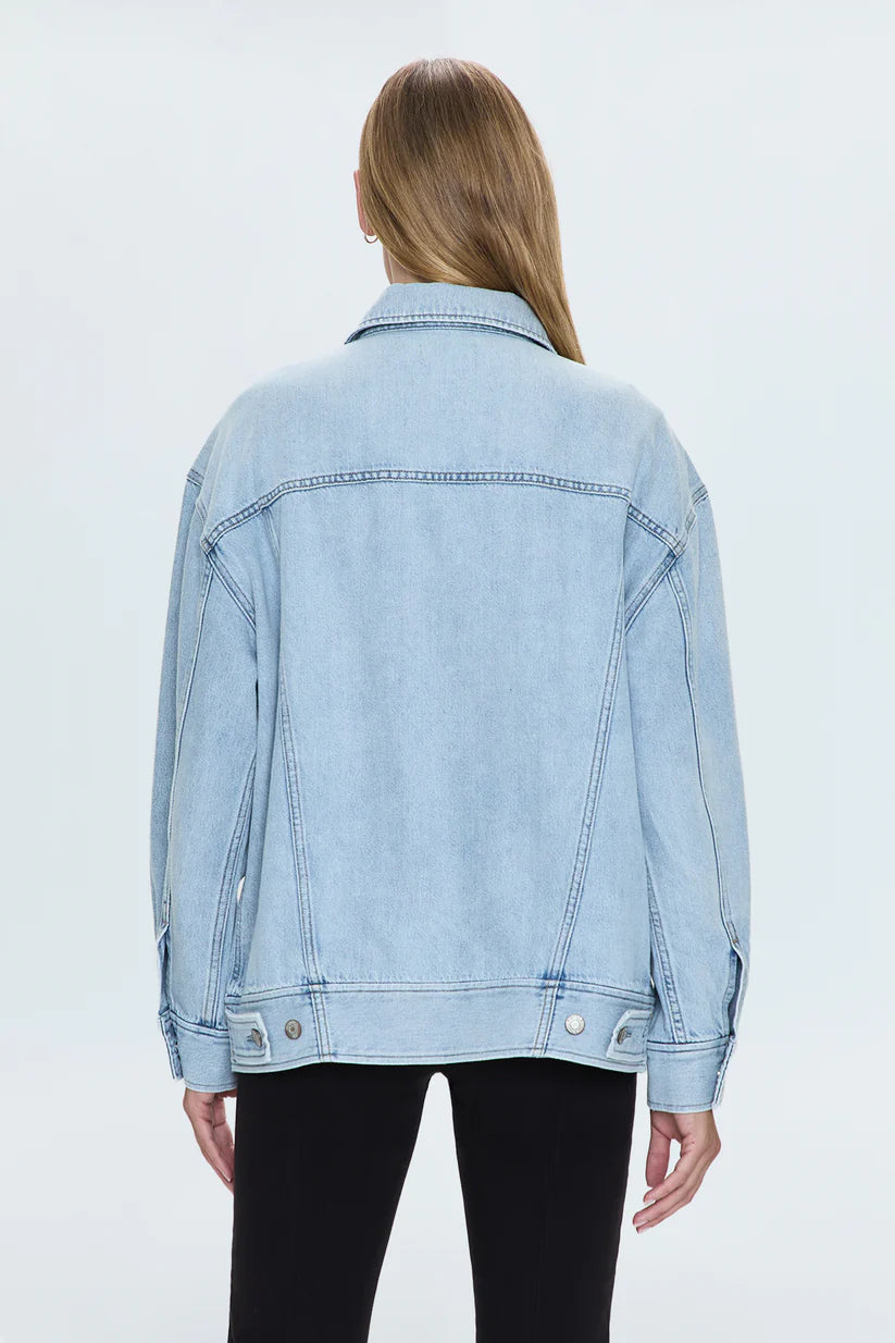 Pistola Rowan Boyfriend Trucker Denim Jacket - Chateau