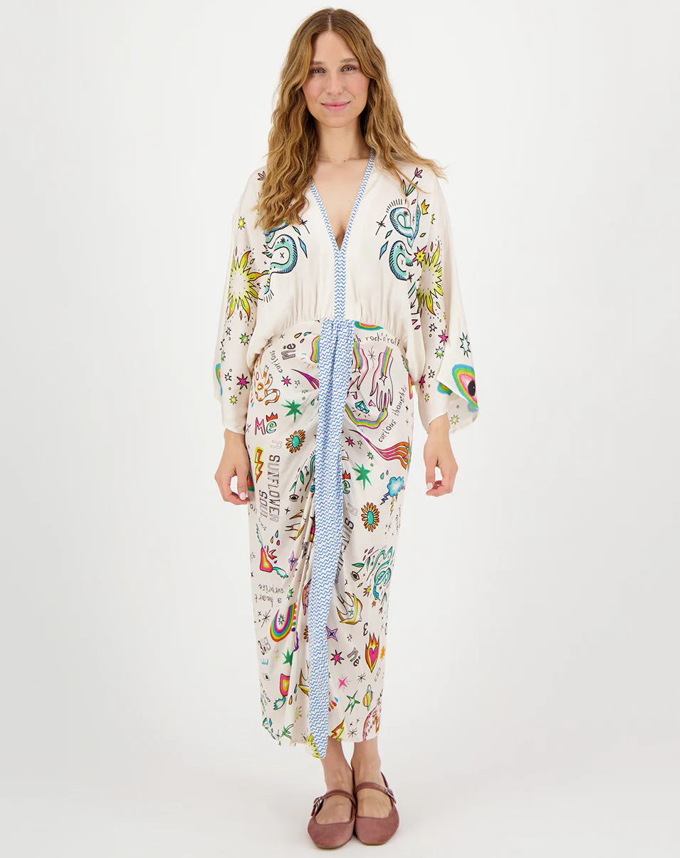 Me369 Sophia Kimono Dress