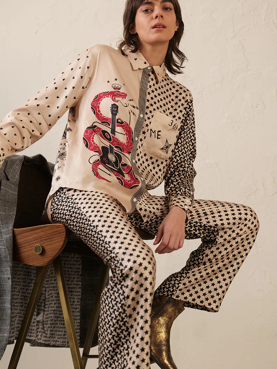 Me369 Marilyn Mystic Printed Pants