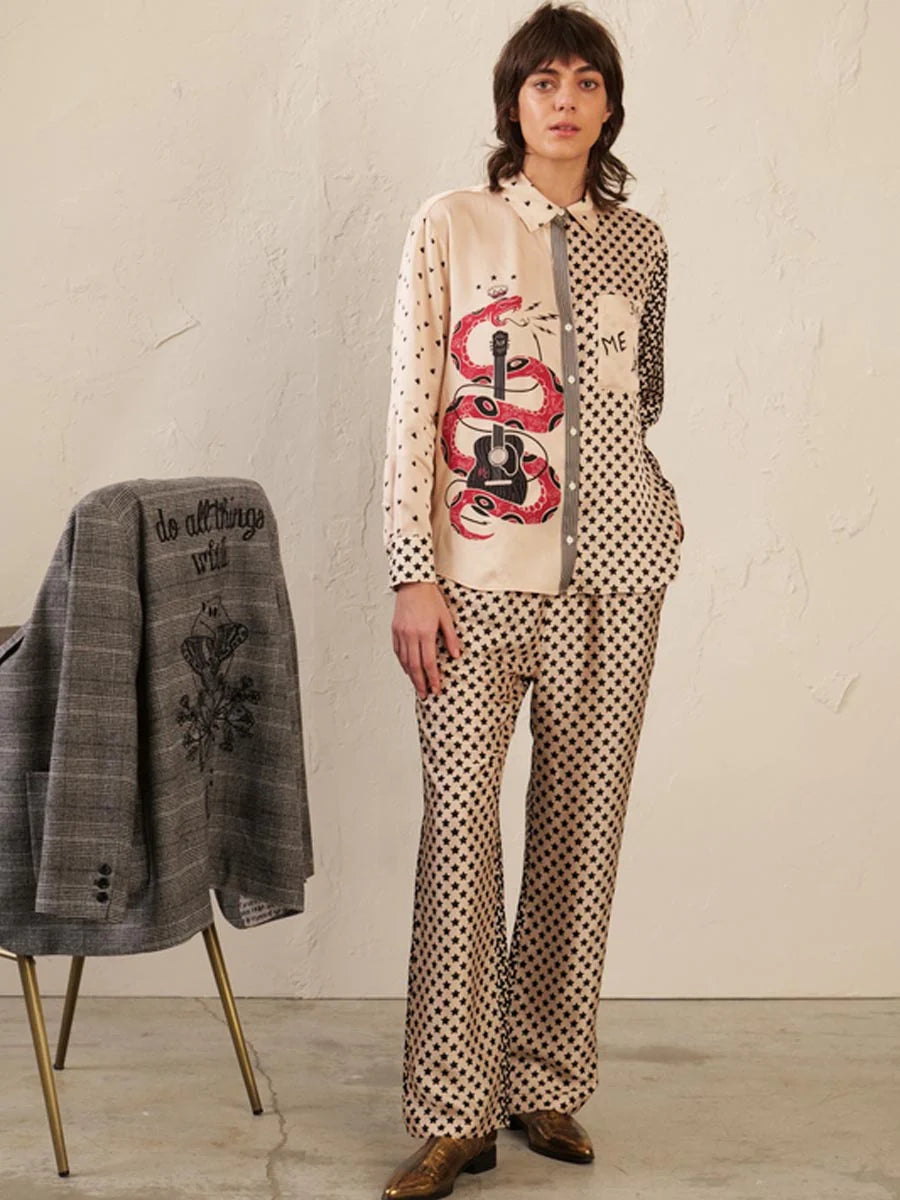 Me369 Marilyn Mystic Printed Pants