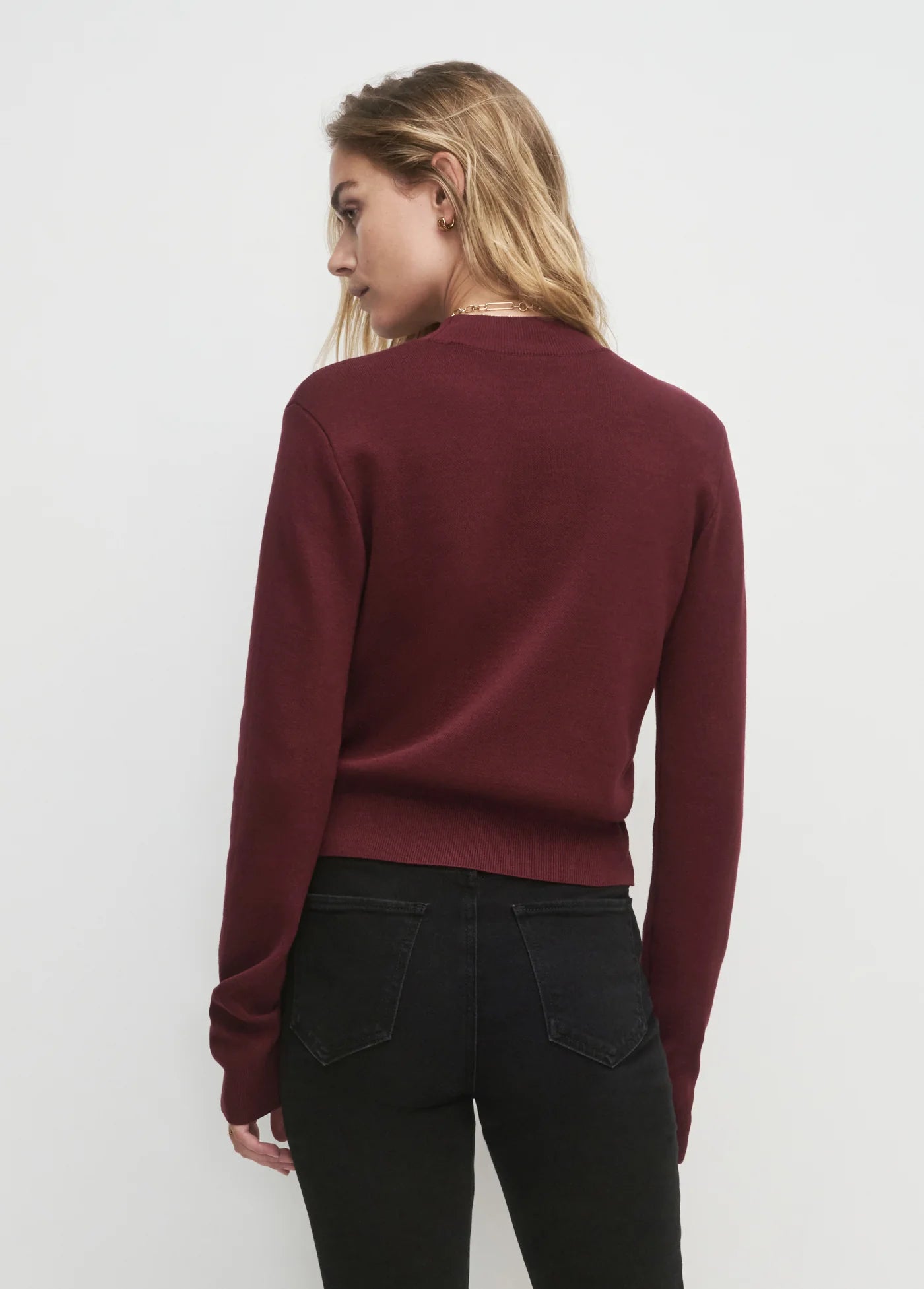 Favorite Daughter Long Sleeve Whitney Top - Vino